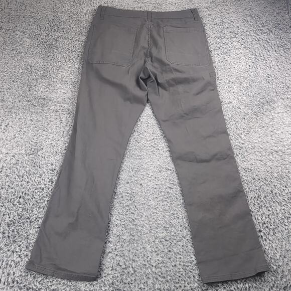 Weatherproof Vintage Jeans Men 32x32 Gray Carpenter Chore Work Stretch Casual - Picture 2 of 9